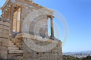 Detail of temple of Athena Nike