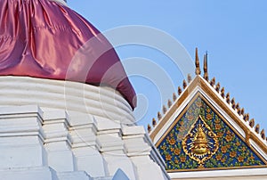 Detail of temple in Thailand