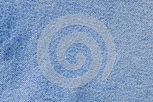 Detail texture fabric denim blue jeans background. Copy space for the text