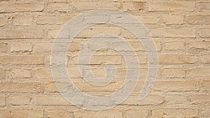 Texture of a wall made of bricks