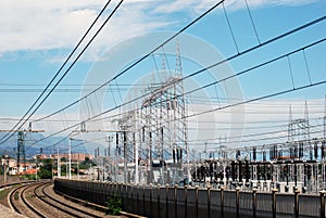 Detail of Thermal power station - Coal