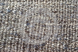 Detail, tightly woven knot