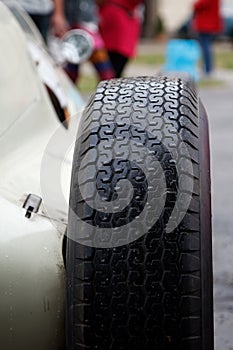 Detail of tire