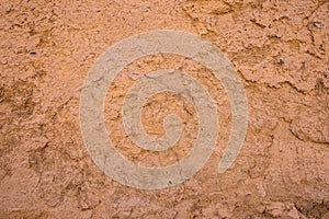 Detail to see Texture of red sand and rock