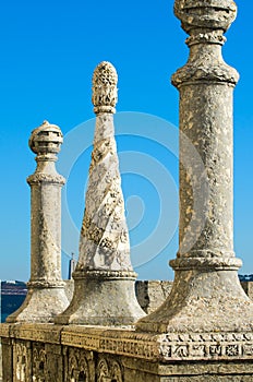 Detail of Torre de Belem