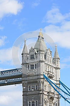 Detail of Tower Bridge London