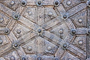 Detail of a traditional door in Stone Town, Zanzibar, Tanzania