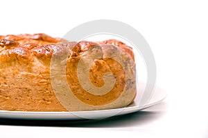 Detail of a traditional Easter bread