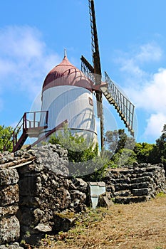 Typical windmill of Graciosa Island