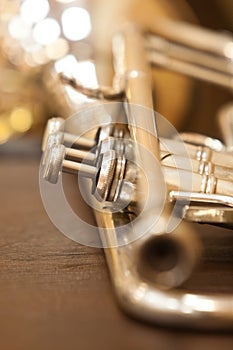 Detail of the trumpet