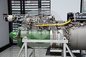 Detail of Turbojet Engine