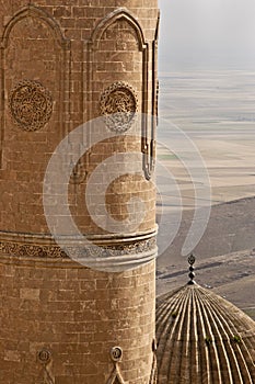 Detail of Ulu Mosque, Mardin-Turkey