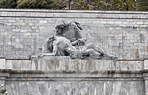 Detail of Valley of the Fallen (Valle de los Caidos), Madrid, S