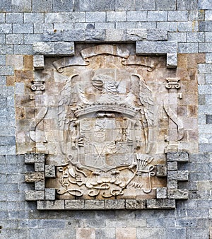 Detail of Valley of the Fallen (Valle de los Caidos), Madrid, S photo