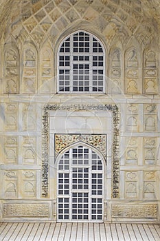 Detail view of islamic building
