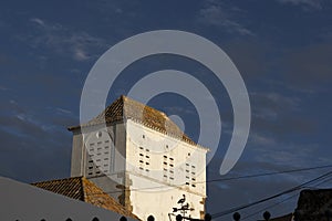 Detail view of the Museum of Faro city