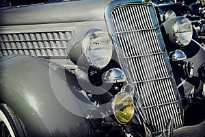 Detail of Vintage Car