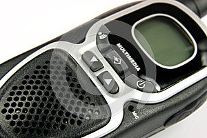 Detail walkie talkie