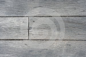 Detail of a wall made of wooden planks