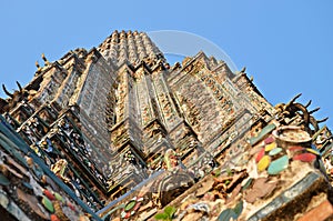 Detail of wat arun temple