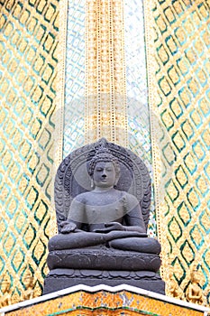 Detail in Wat Pho temple in Bangkok