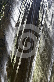 Detail of waterfall