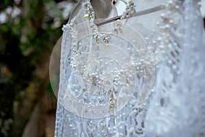 Detail wedding dress