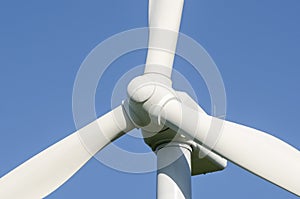 Detail of Windmills to generate wind power