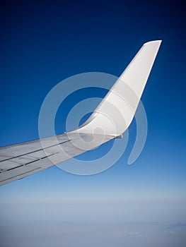 Detail of the wingtip photo