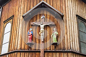 Wooden church in Zawoja - Polnad.