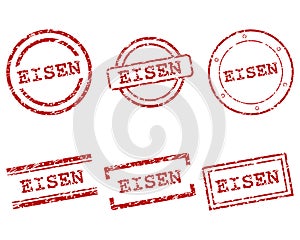 Eisen stamps