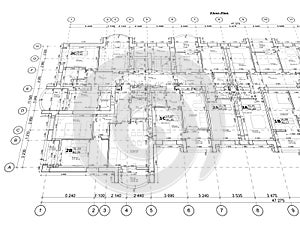 Detailed architectural plan