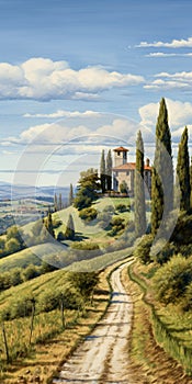 Detailed Architecture Paintings With Cinquecento Charm And Monumental Vistas