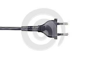 Detailed Black Plug View