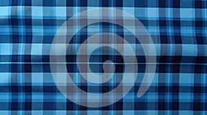 Detailed blue checkered drapes background