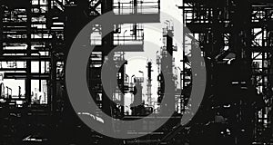 Framework of industrial development and growth strategy.Generated image