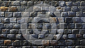 detailed castle brick wall background
