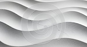 Abstract Cracked Wavy Plaster Background