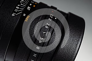 Detailed close up photo of Leica Q2 wrapped in protective skin decal