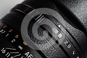 Detailed close up photo of Leica Q2 wrapped in protective skin decal