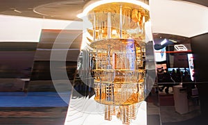 close up of a Quantum Computer