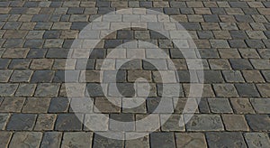 Rustic Stone Pavement Texture Background