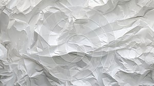 A detailed close-up of a white paper texture