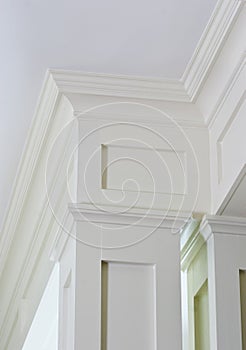 Detailed crown molding photo
