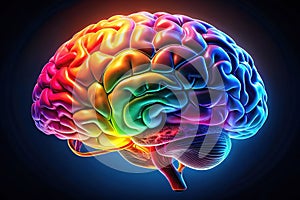 Detailed 3D Illustration of the Human Brain A Visual Guide to Hindbrain Midbrain and Forebrain Structures