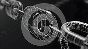 Digital Wireframe Chain Rendering for Security Concept Generative AI