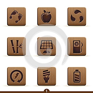 Detailed ecology icons