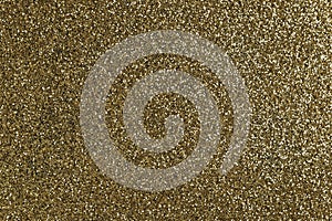 Detailed golden glitter sparkles background