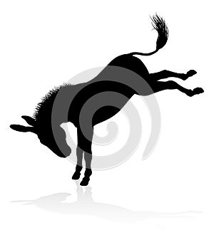 Donkey Animal Silhouette