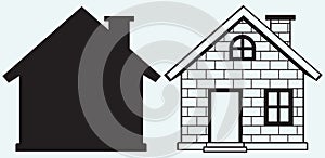 Detailed house icon